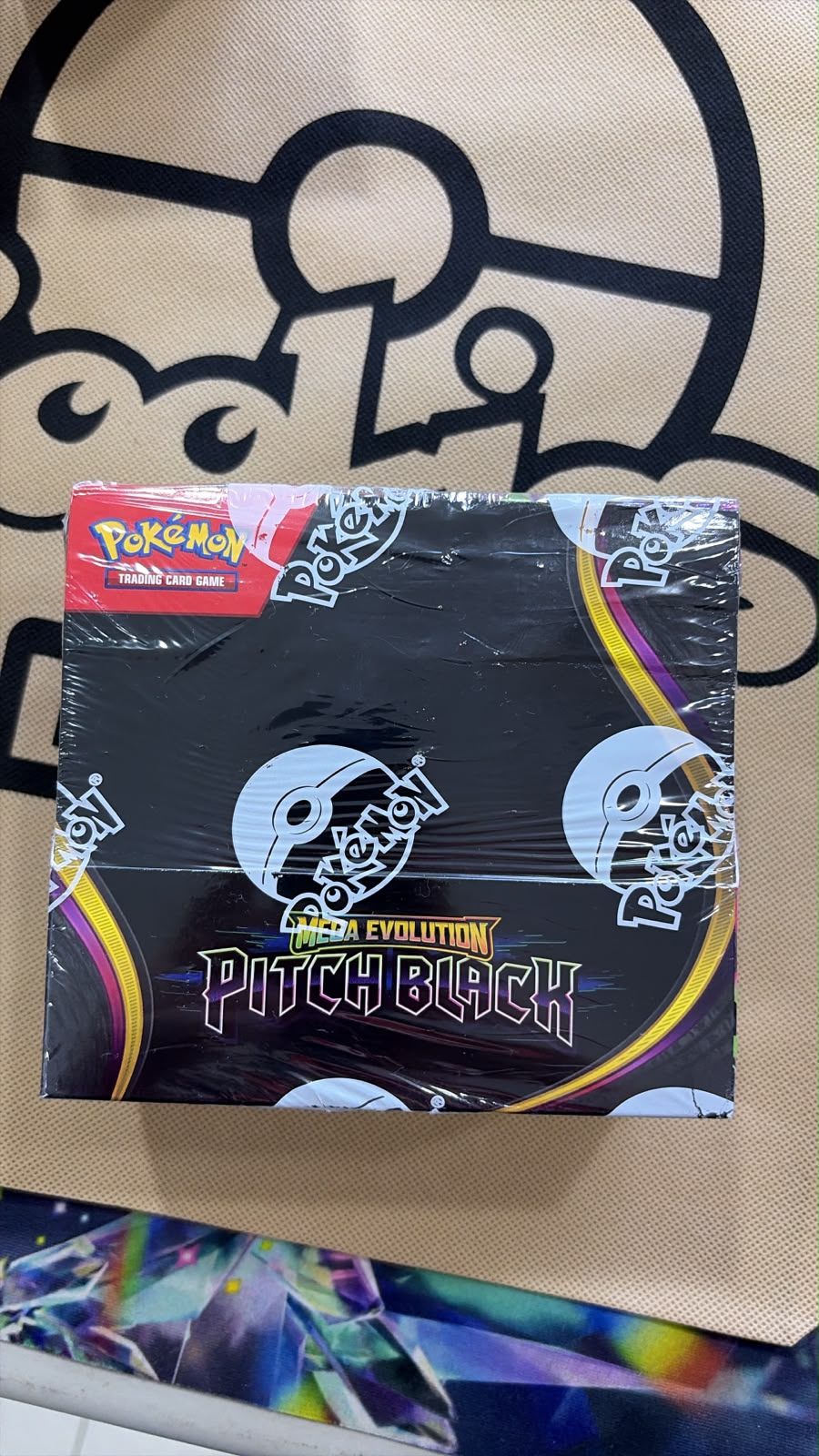Pokémon Mega Evolution Pitch Black Booster Display